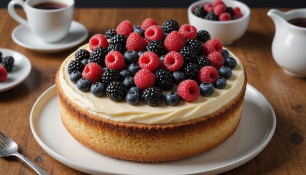 Réaliser un bowl cake aux fruits rouges