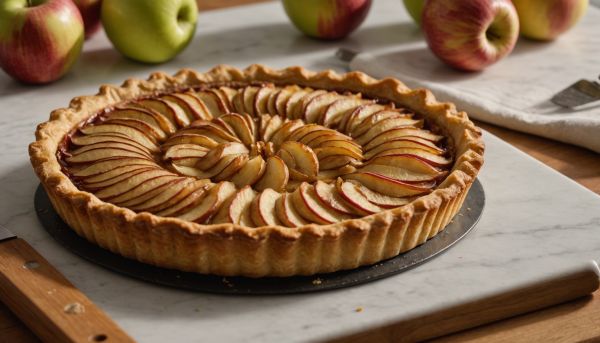 Réaliser une tarte aux pommes croustillante
