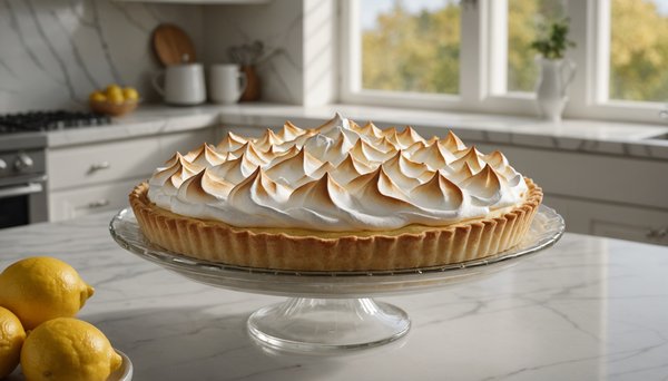 Comment faire une délicieuse tarte au citron meringuée ?